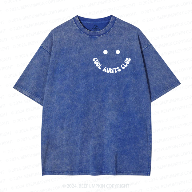 Cool Aunts Club Washed T-Shirts 