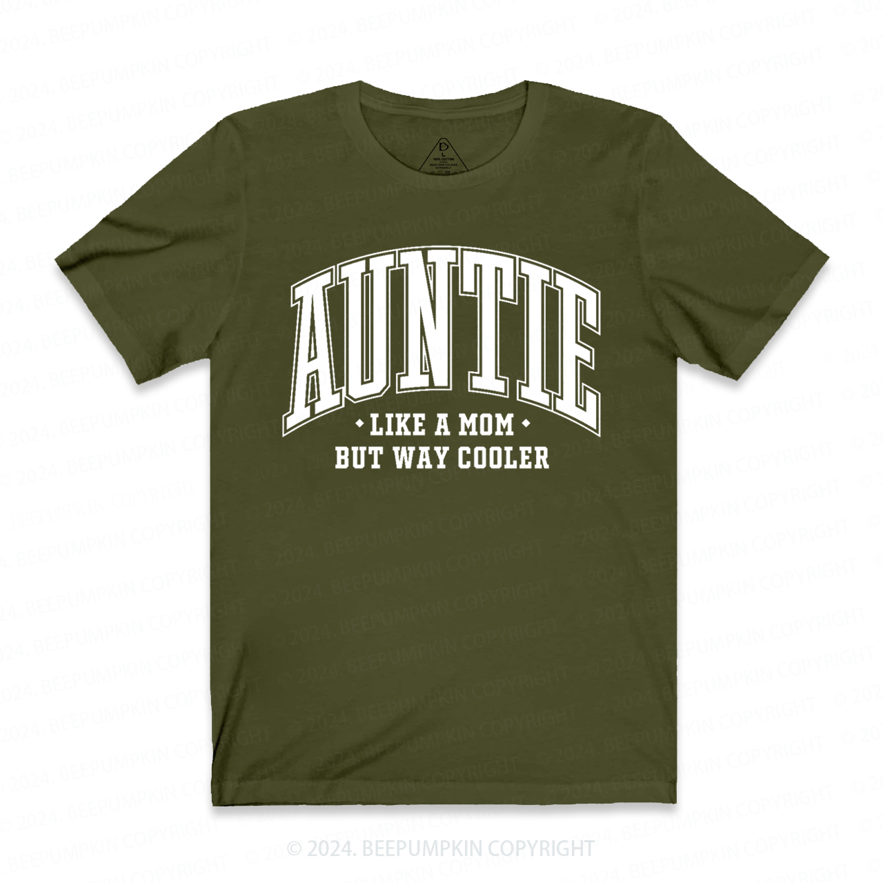 Auntie Like A Mom But Way Cooler Aunt T-Shirts 
