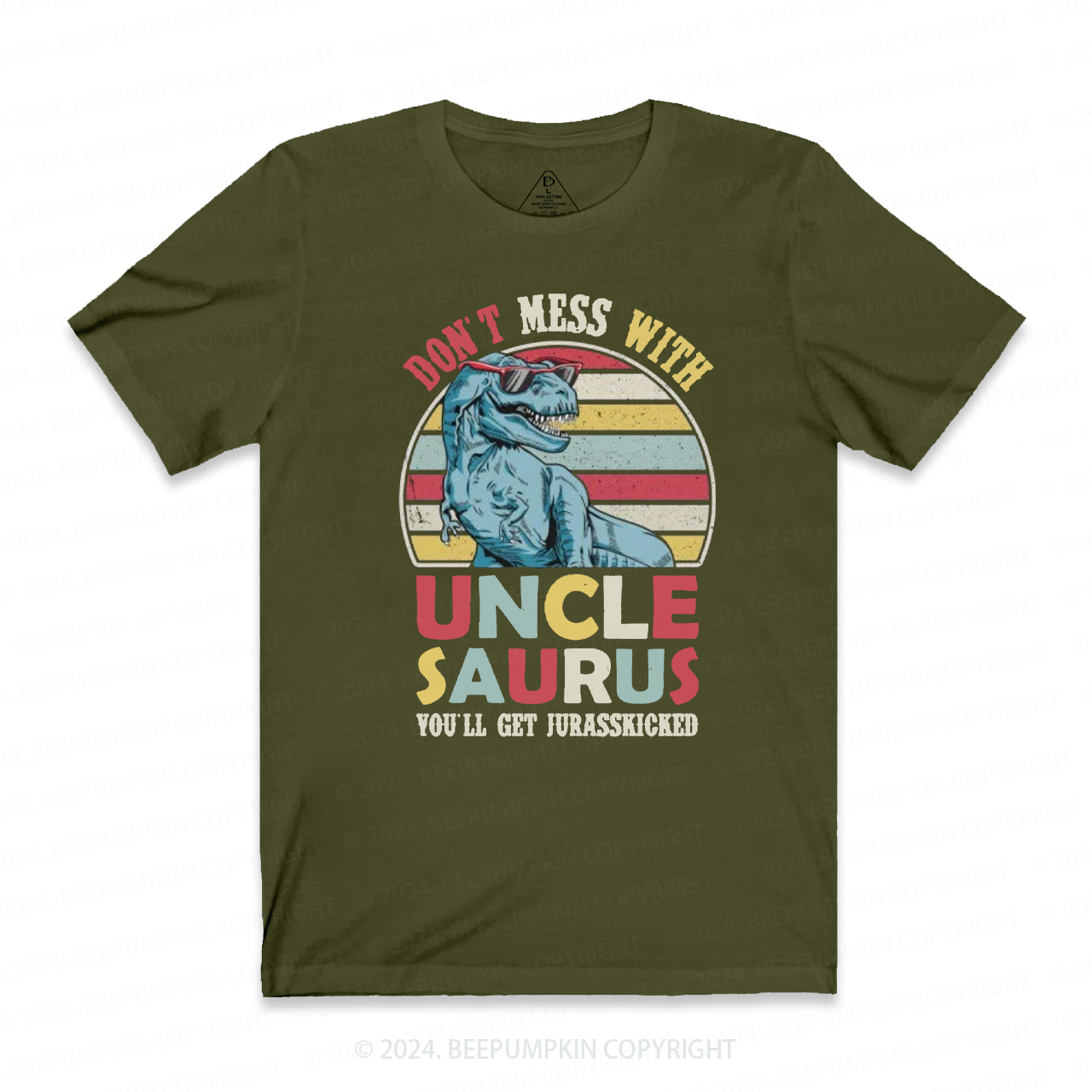 Don't Mess With Uncle Saurus Uncle Shirt