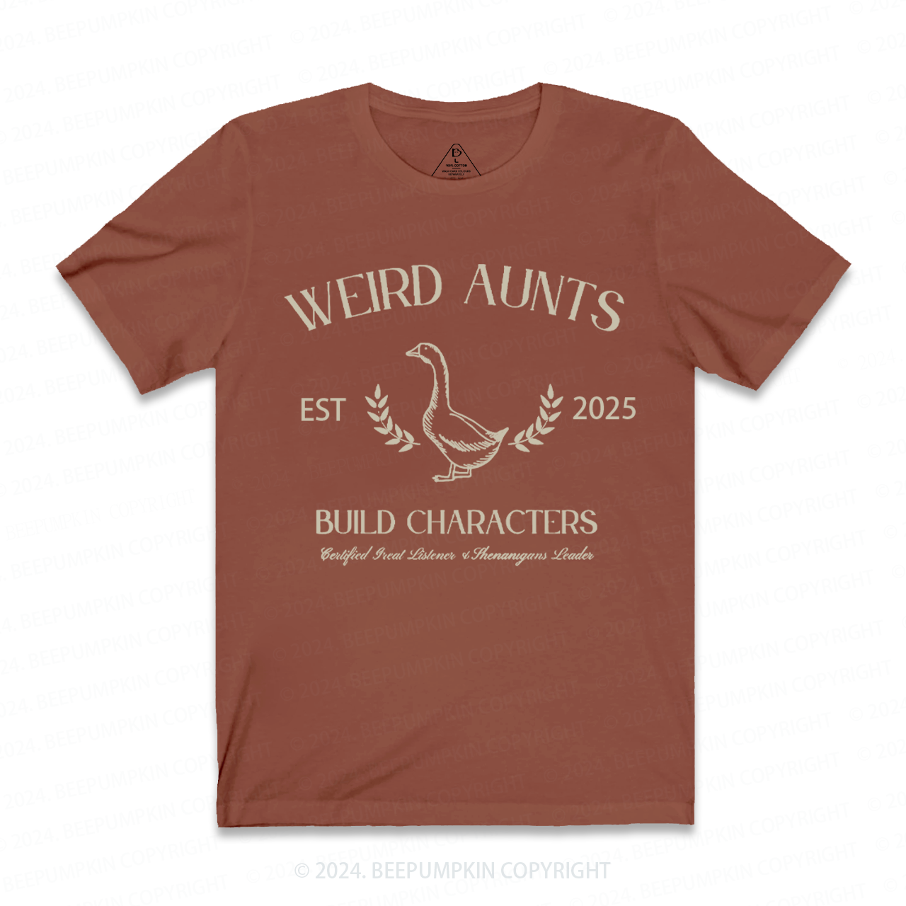 Personalized Vintage Silly Goose Weird Aunt T-Shirts 
