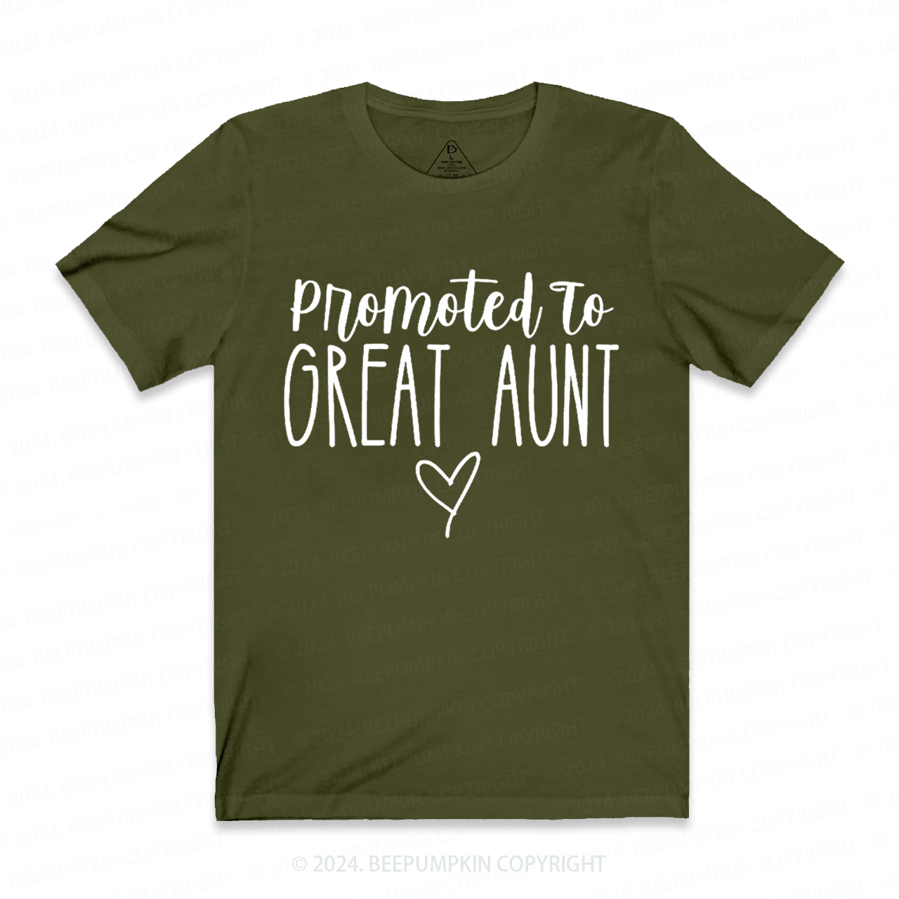 Promoted To Great Aunt T-Shirts 