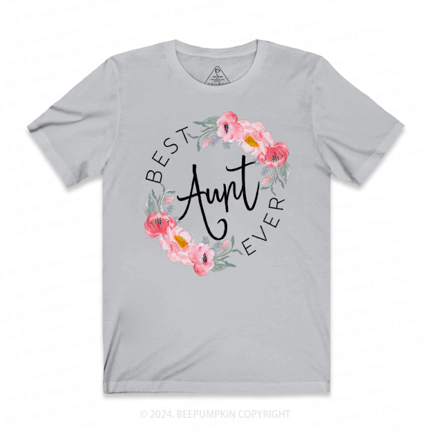 Best Flowers Aunt T-Shirts 