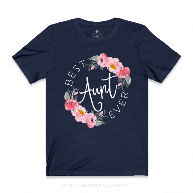 Best Flowers Aunt T-Shirts 