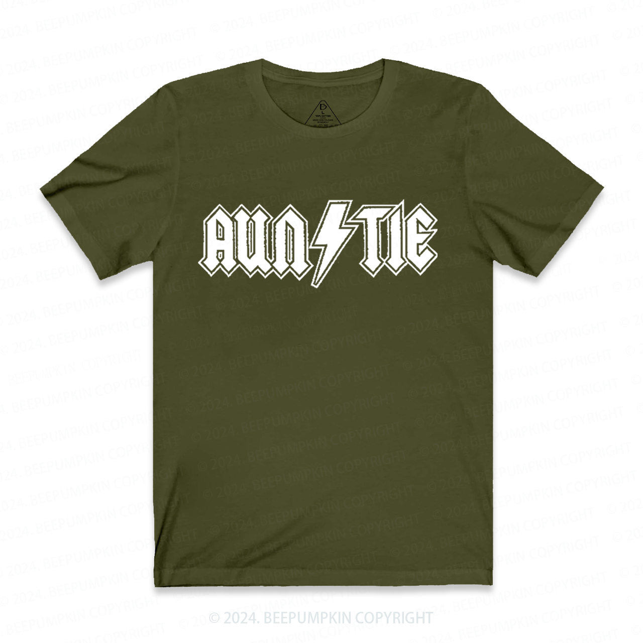 Auntie Lightning Aunt T-Shirts 