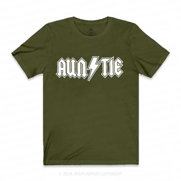 Auntie Lightning Aunt T-Shirts 