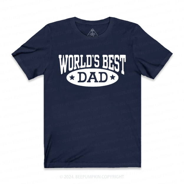 World's Best Dad T-shirt
