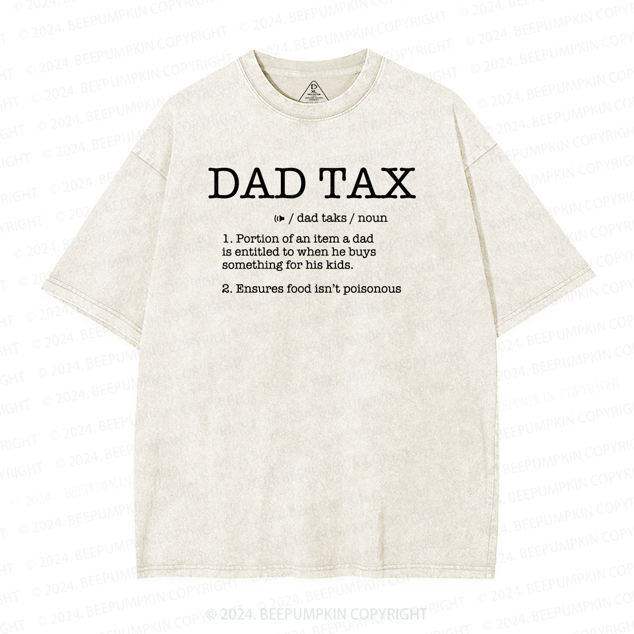 Dad Tax Washed T-Shirts 