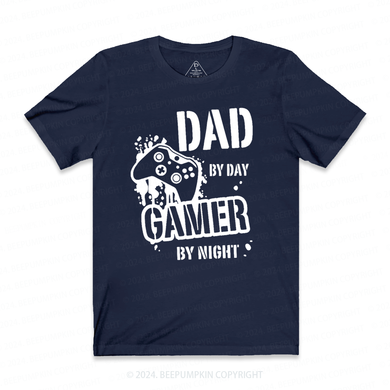 Dad By Day Gamer By Night T-shirt
