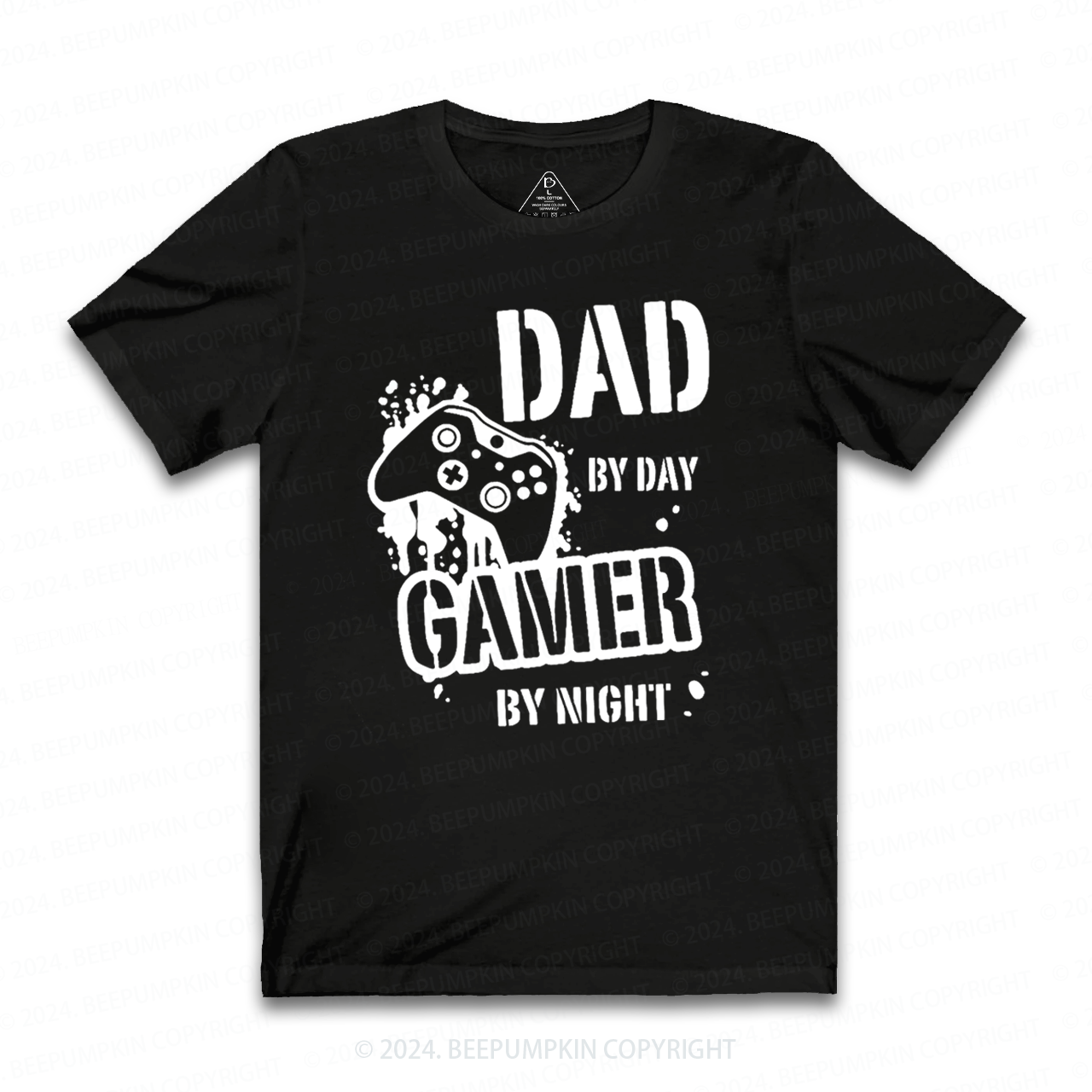 Dad By Day Gamer By Night T-shirt