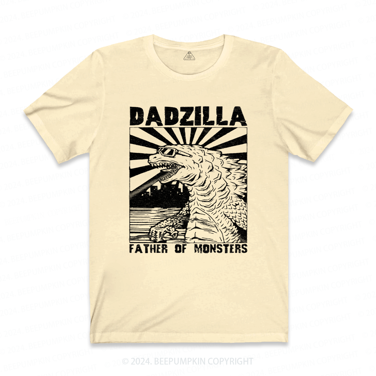 Dadzilla Father Of Monster Dad T-shirt