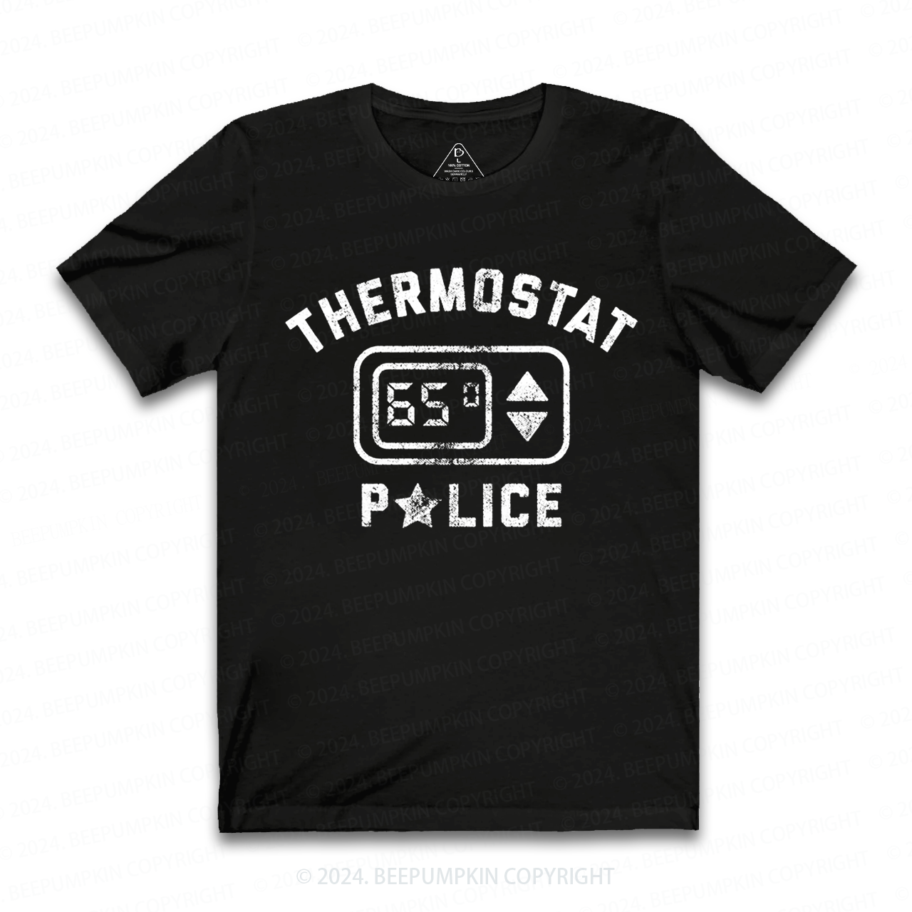 Thermostat Police Dad T-shirt