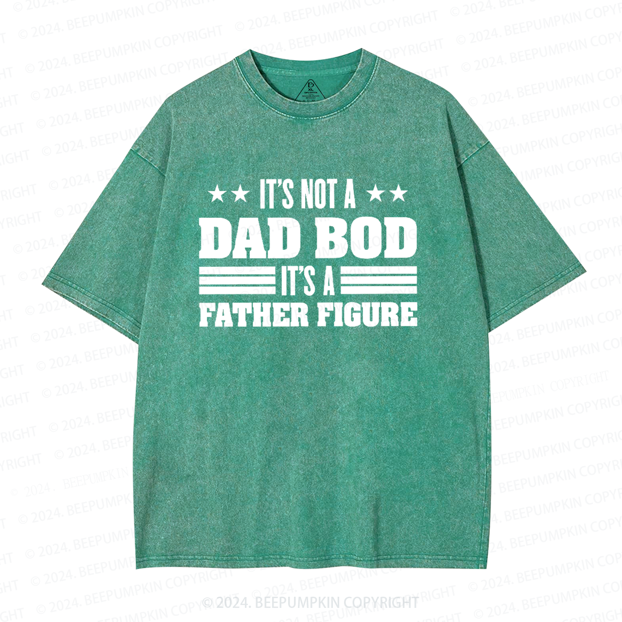 It's Not A Dad Bod It's A Father Figure Dad Washed T-Shirts 