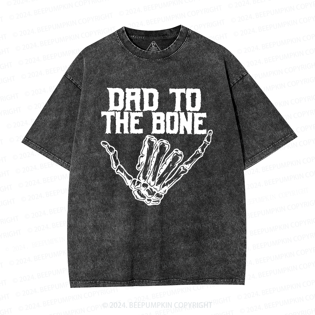 Dad To The Bone Washed T-Shirts 