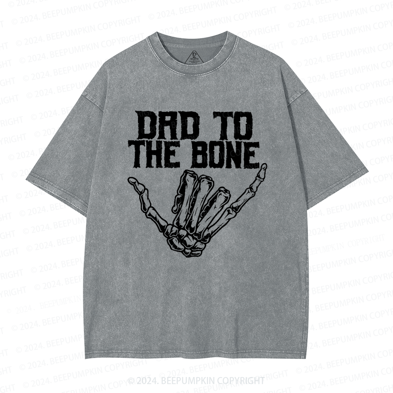 Dad To The Bone Washed T-Shirts 