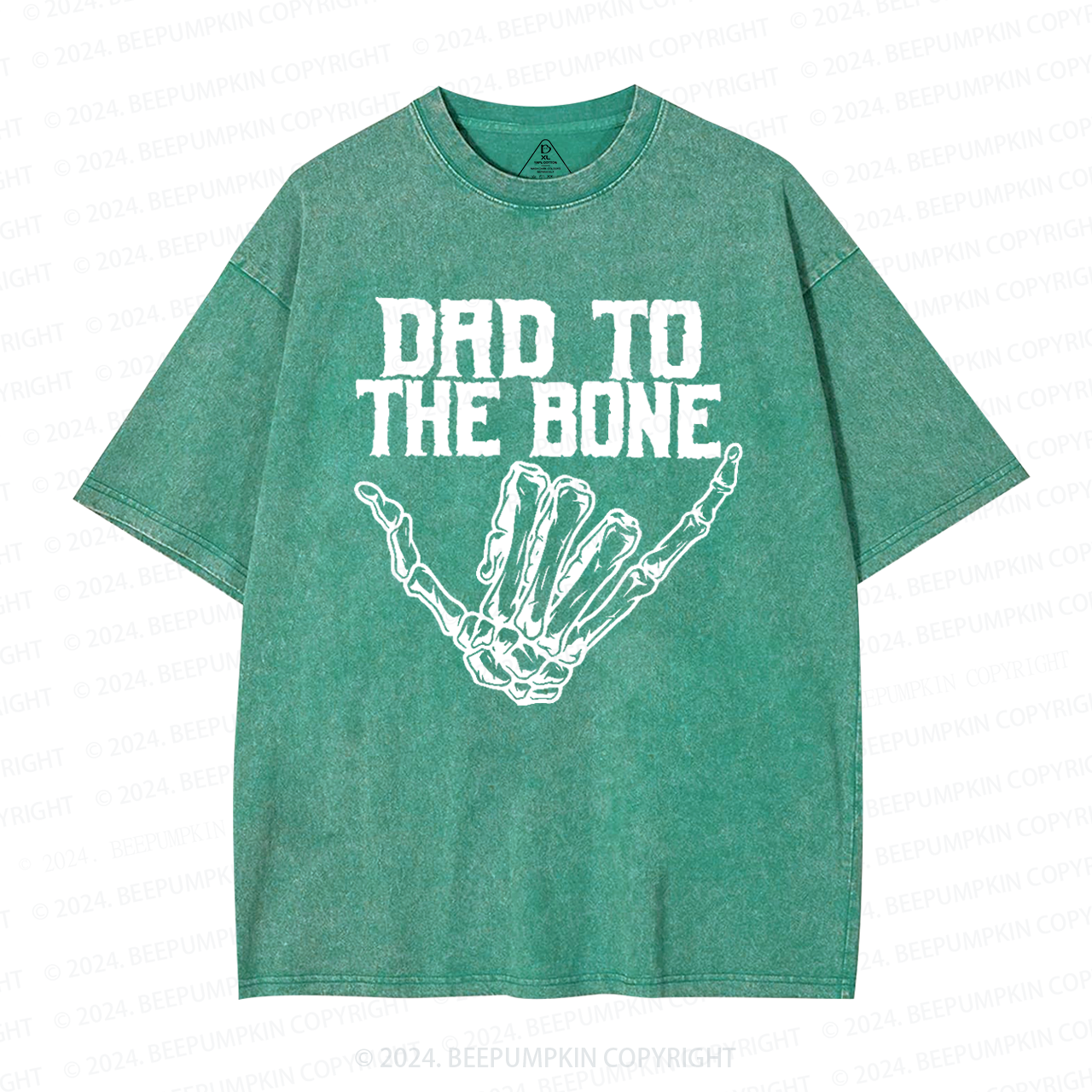 Dad To The Bone Washed T-Shirts 