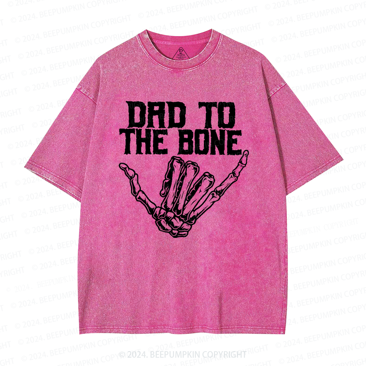 Dad To The Bone Washed T-Shirts 