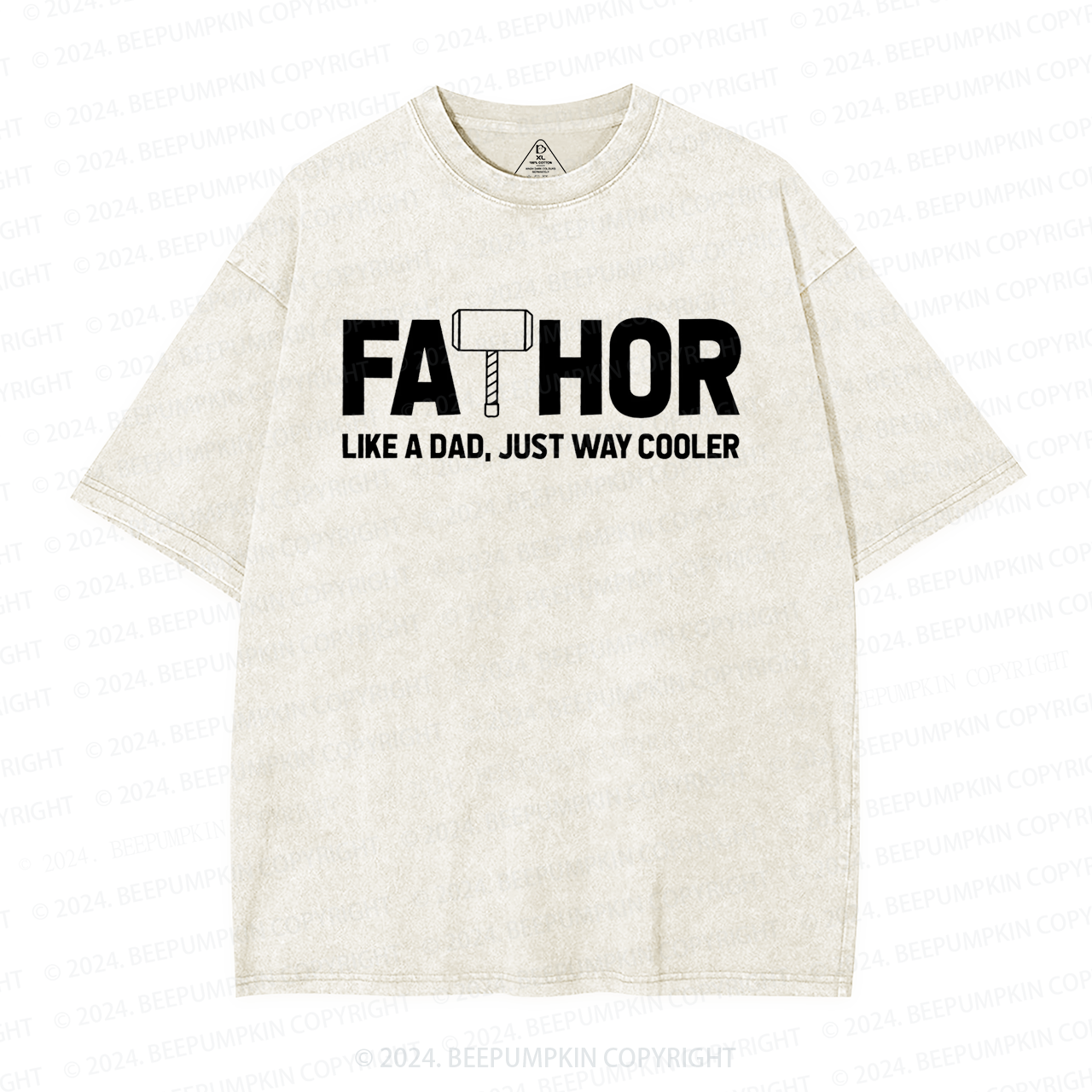 Fathor Like A Dad Washed T-Shirts 