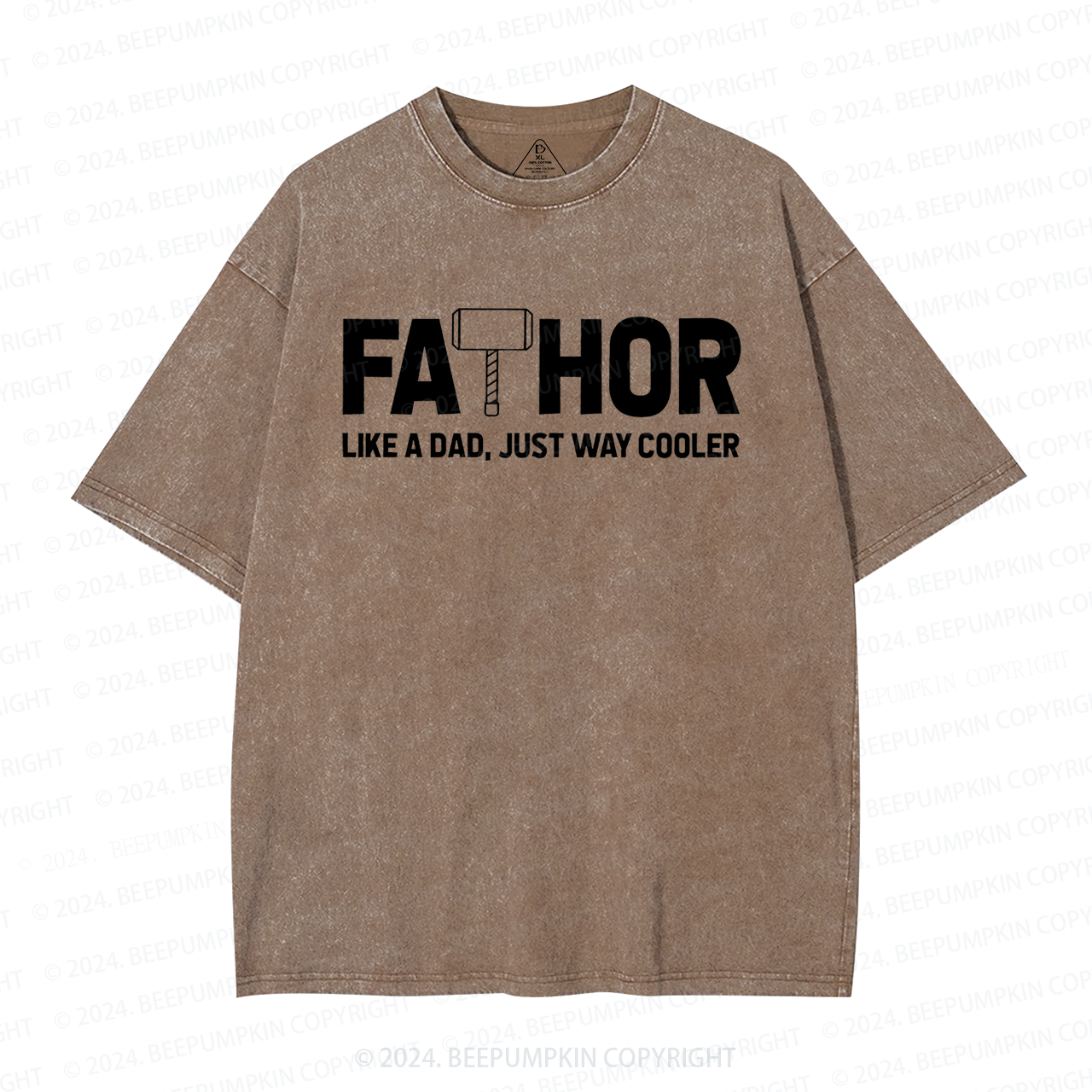 Fathor Like A Dad Washed T-Shirts 