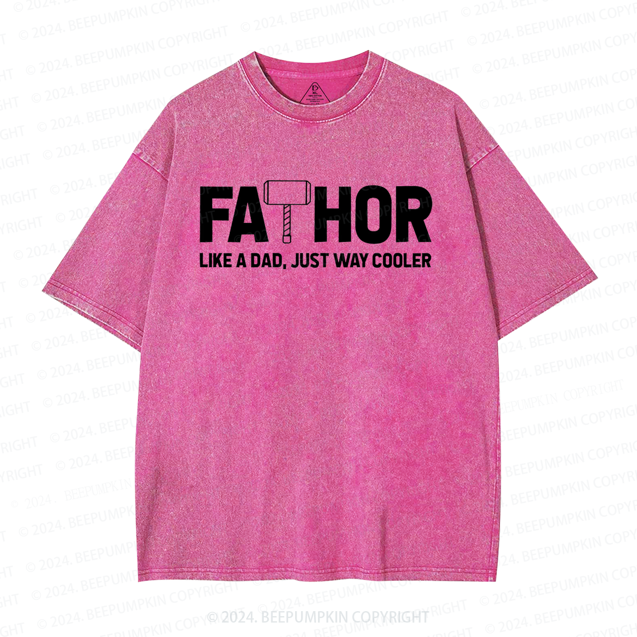 Fathor Like A Dad Washed T-Shirts 