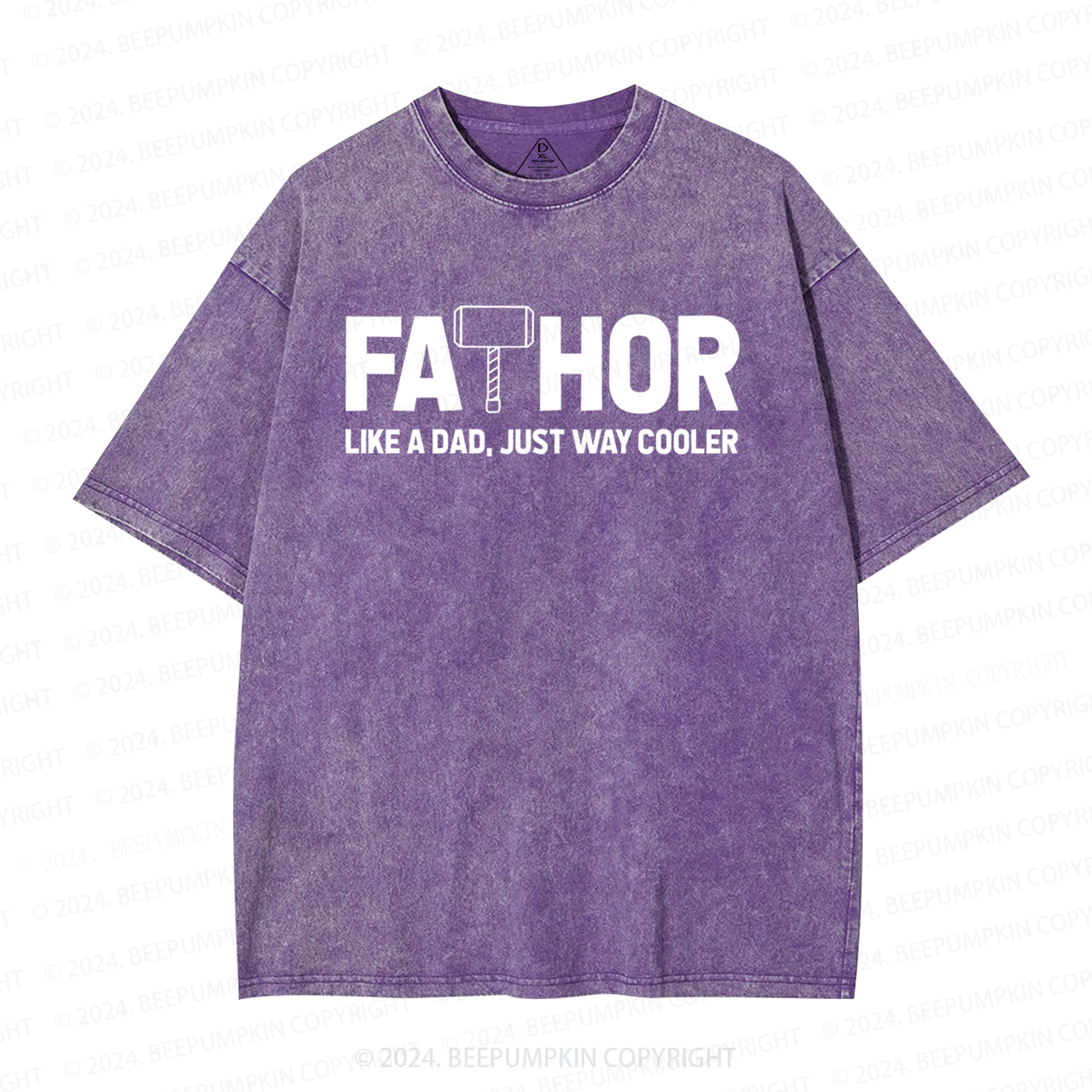 Fathor Like A Dad Washed T-Shirts 
