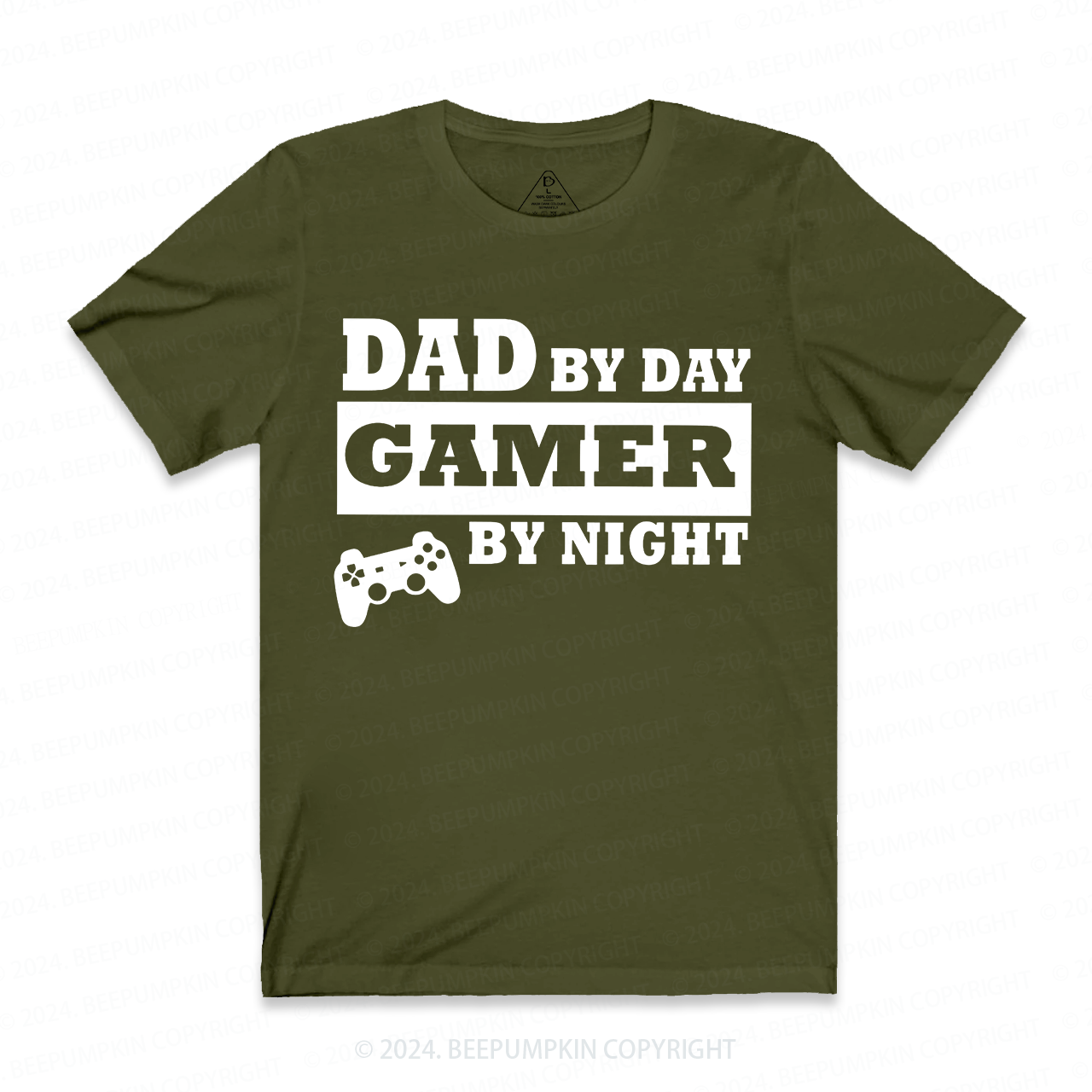 Dad By Day Gamer By Night T-shirt