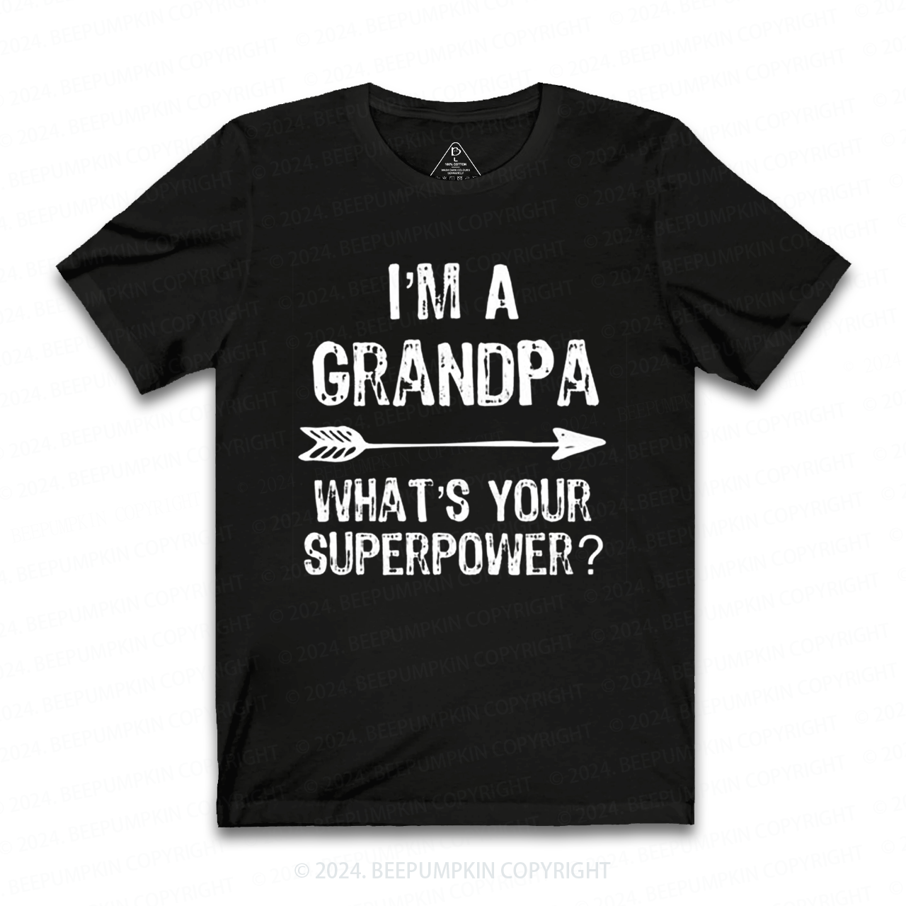I'm a Grandpa What's Your Superpower T-shirt