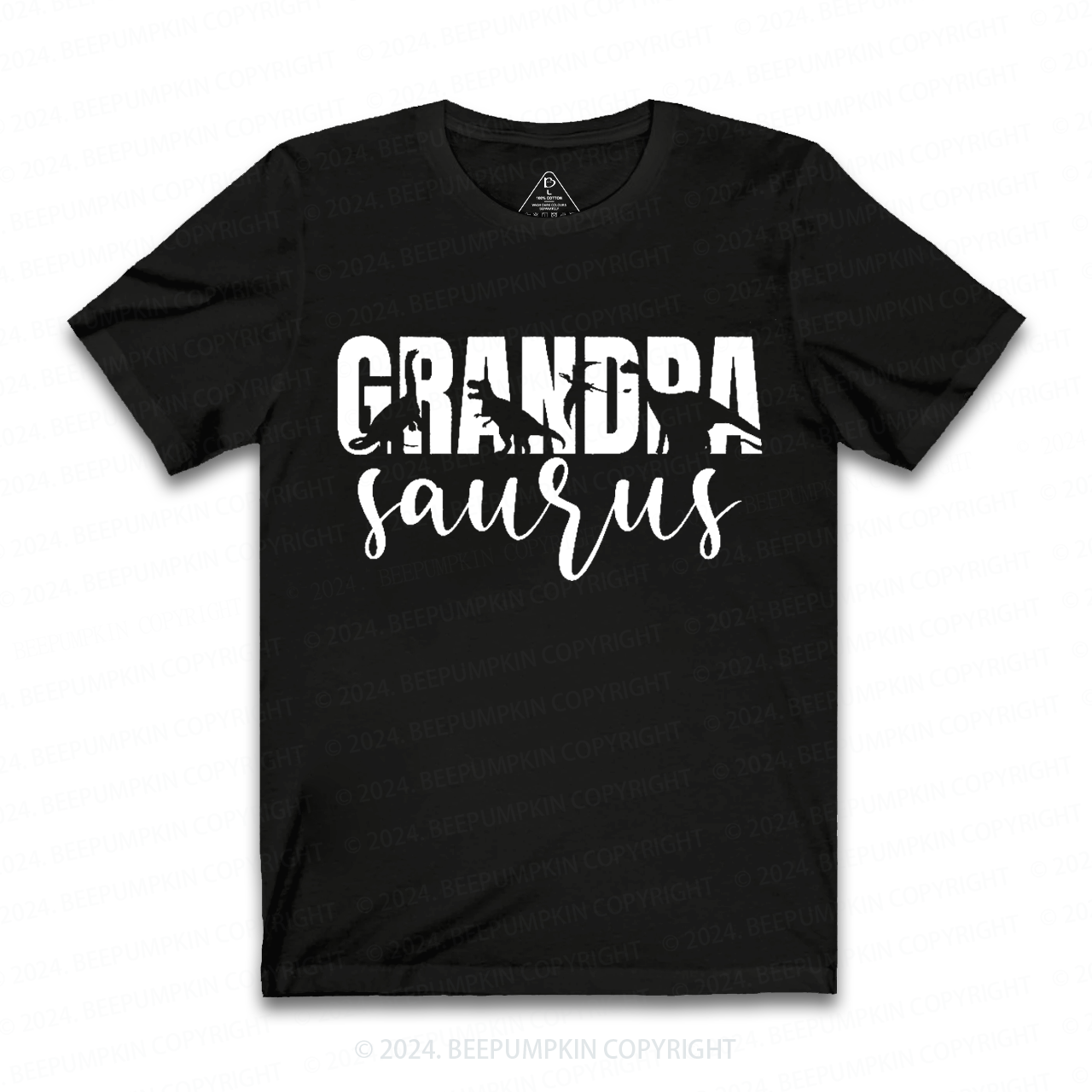 Grandpa Saurus Grandparents T-shirt