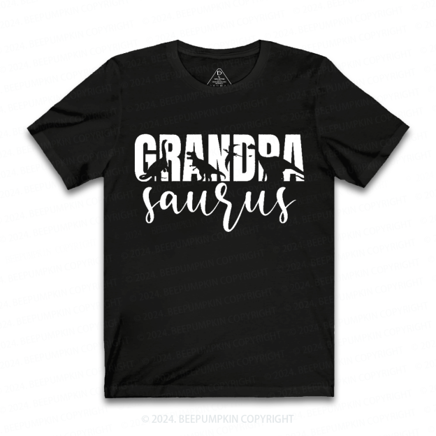 Grandpa Saurus Grandparents T-shirt