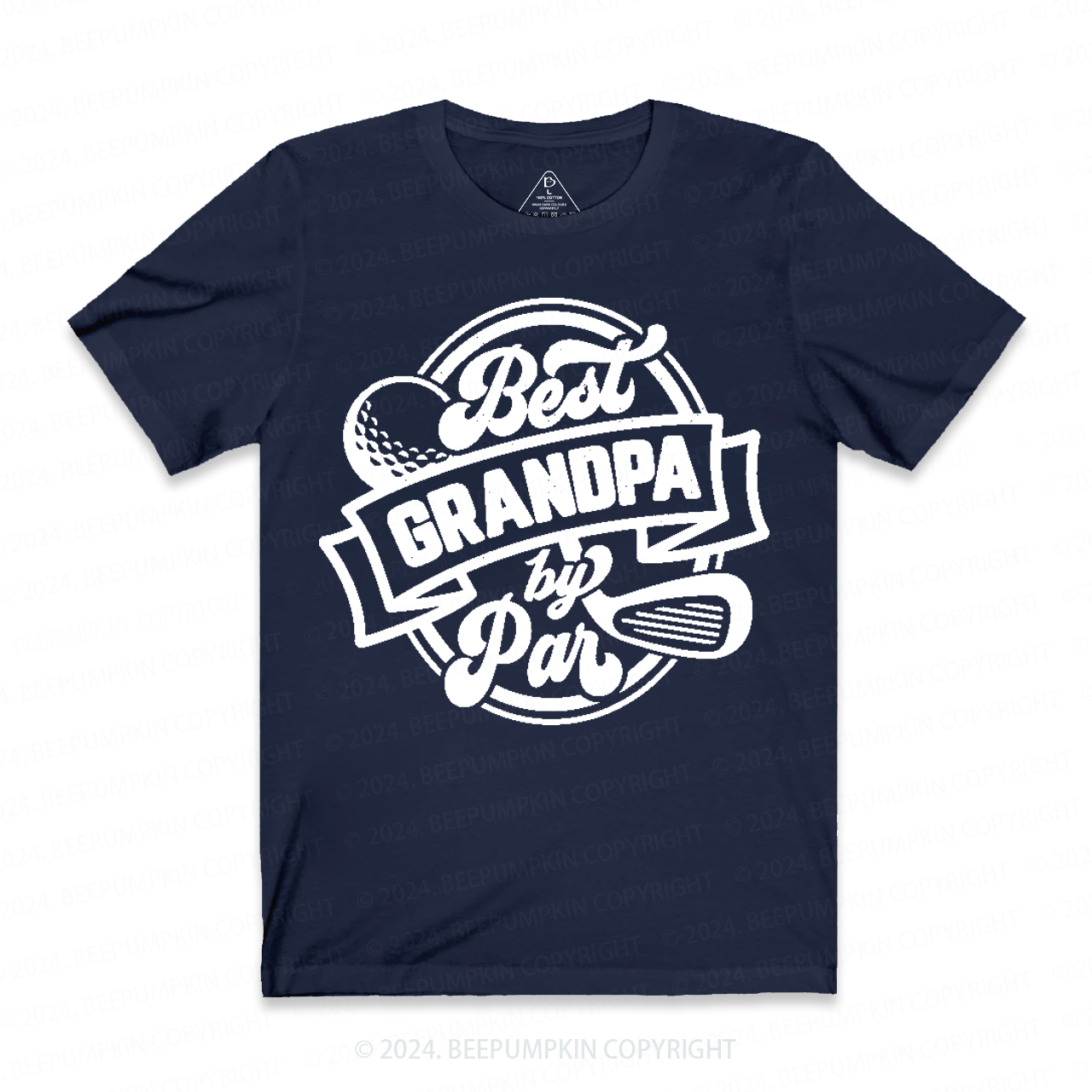 Best Grandpa By Par Grandparents T-shirt