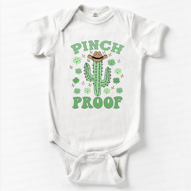 Pinch Proof St Patrick's Day Baby Bodysuit Beepumpkin
