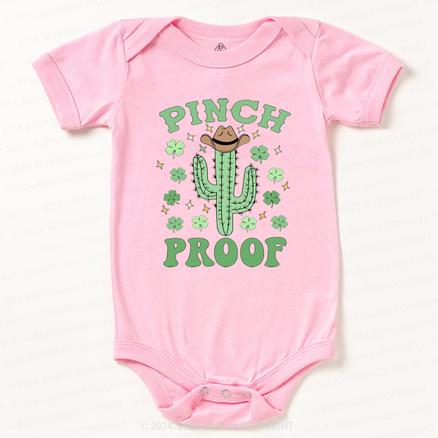 Pinch Proof St Patrick's Day Baby Bodysuit Beepumpkin