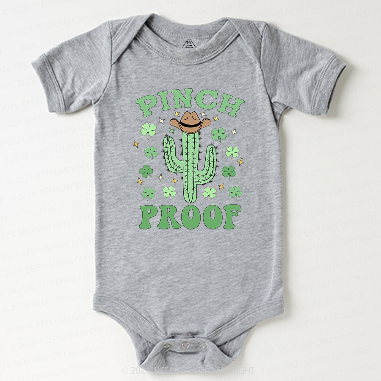 Pinch Proof St Patrick's Day Baby Bodysuit Beepumpkin