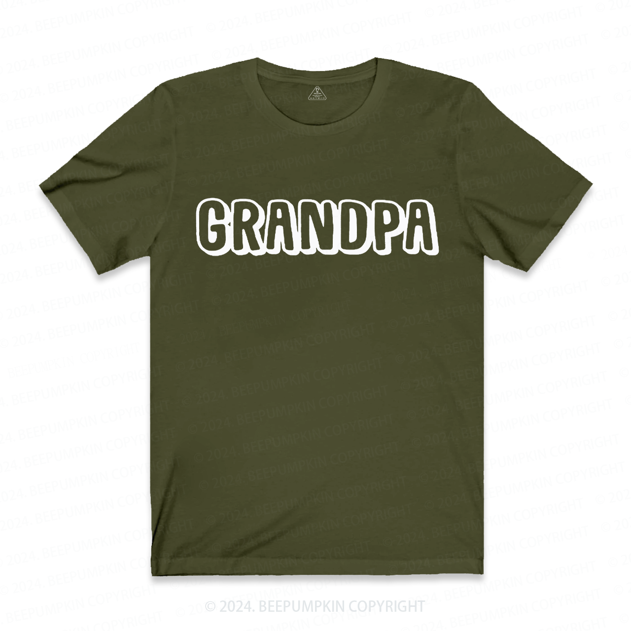 Grandpa Letter Grandparents T-shirt