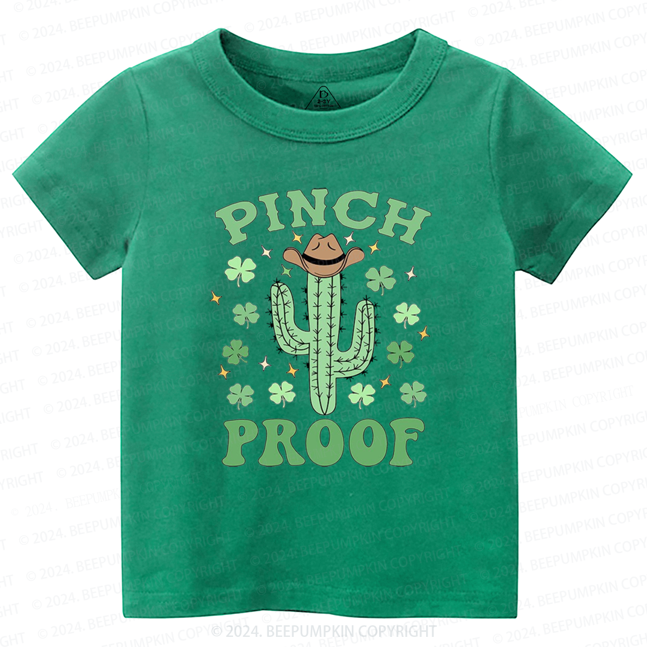 Pinch Proof St Patrick's Day Baby Toddler&Kids Tees Beepumpkin