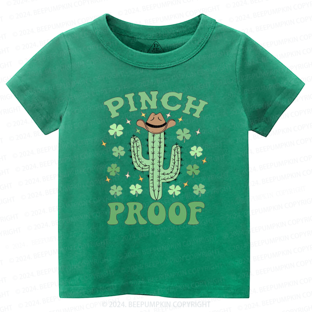 Pinch Proof St Patrick's Day Baby Toddler&Kids Tees Beepumpkin