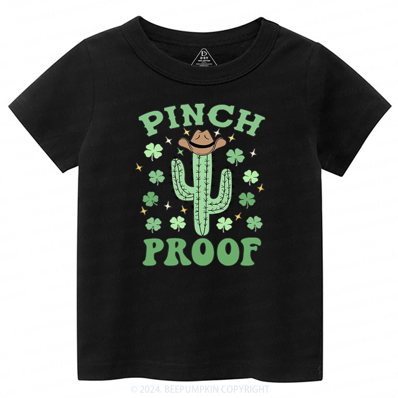 Pinch Proof St Patrick's Day Baby Toddler&Kids Tees Beepumpkin