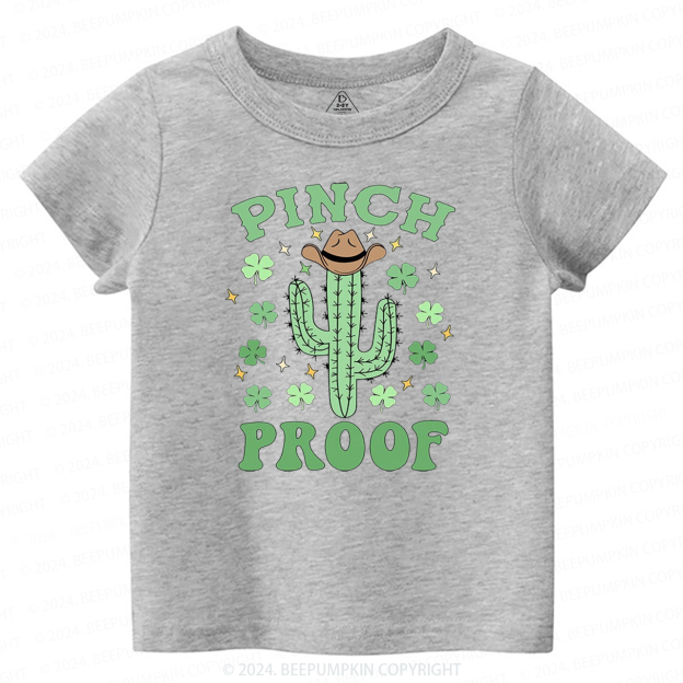 Pinch Proof St Patrick's Day Baby Toddler&Kids Tees Beepumpkin