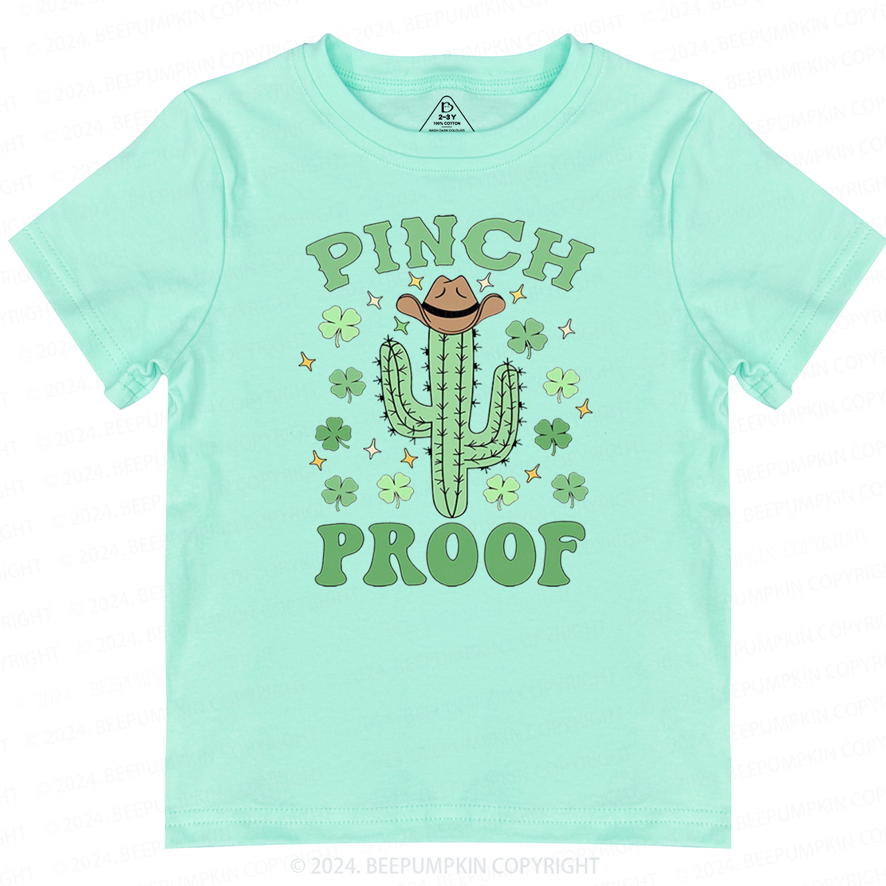 Pinch Proof St Patrick's Day Baby Toddler&Kids Tees Beepumpkin