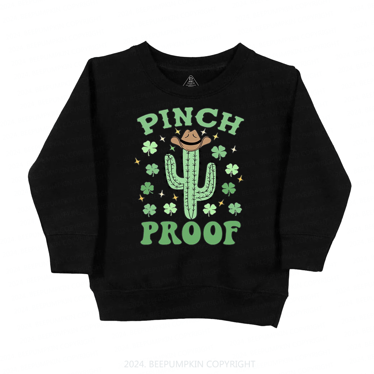 Pinch Proof St Patrick's Day Kids Sweatshirt