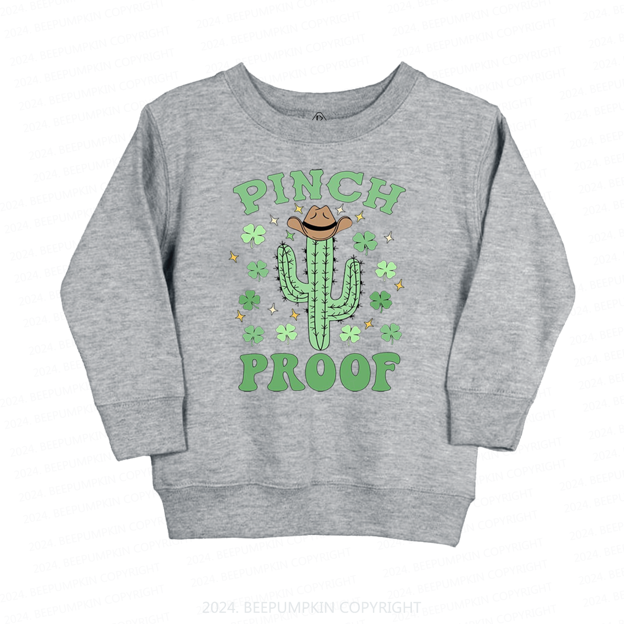 Pinch Proof St Patrick's Day Kids Sweatshirt