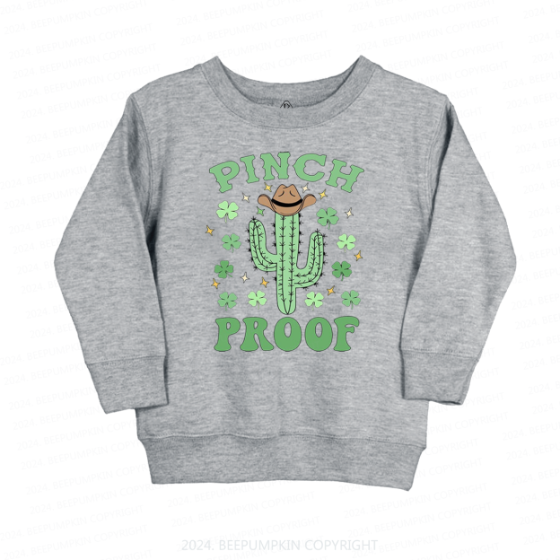 Pinch Proof St Patrick's Day Kids Sweatshirt