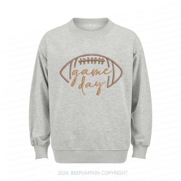 Embroidered Game Day Sweatshirt