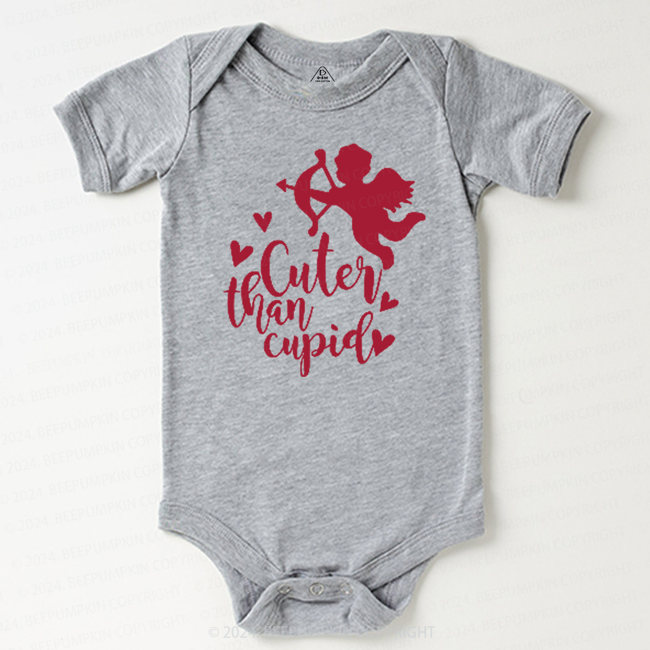 Cuter Than Cupid Valentine Baby Bodysuit