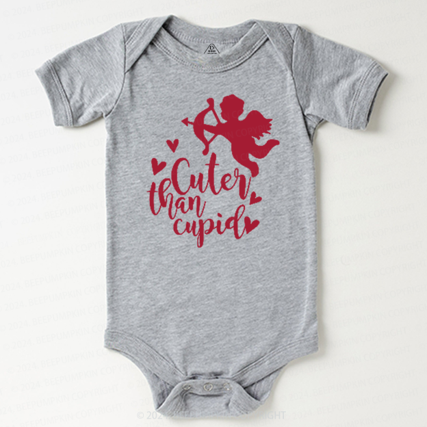 Cuter Than Cupid Valentine Baby Bodysuit