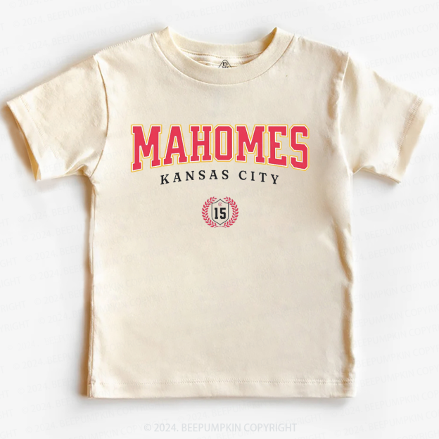 Mahomes Toddler&Kids Tees Beepumpkin 