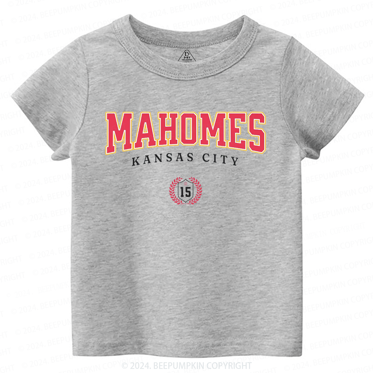 Mahomes Toddler&Kids Tees Beepumpkin 