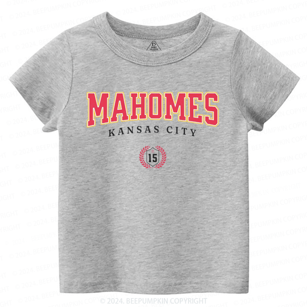 Mahomes Toddler&Kids Tees Beepumpkin 