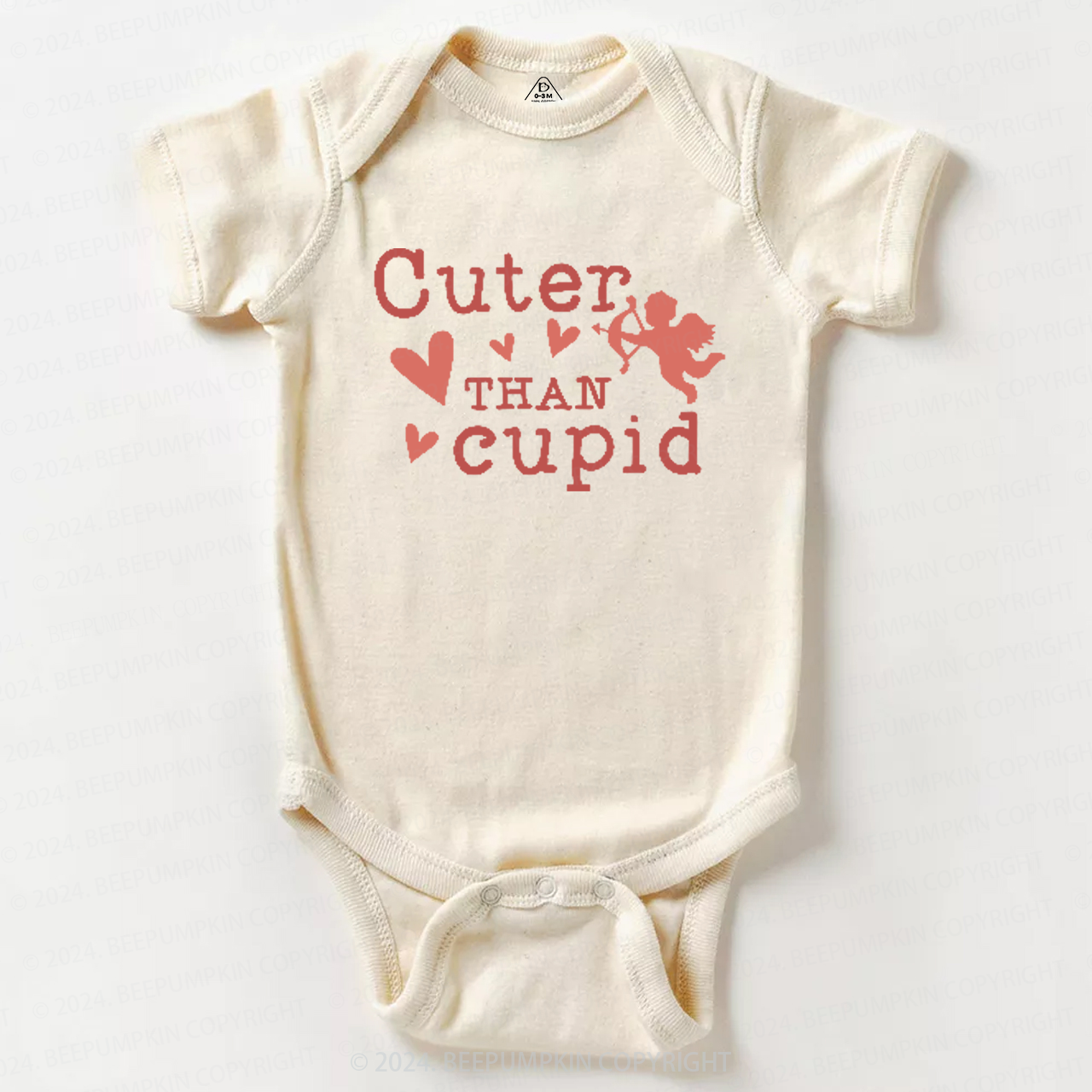 Cuter Than Cupid Baby Bodysuit For Valentine