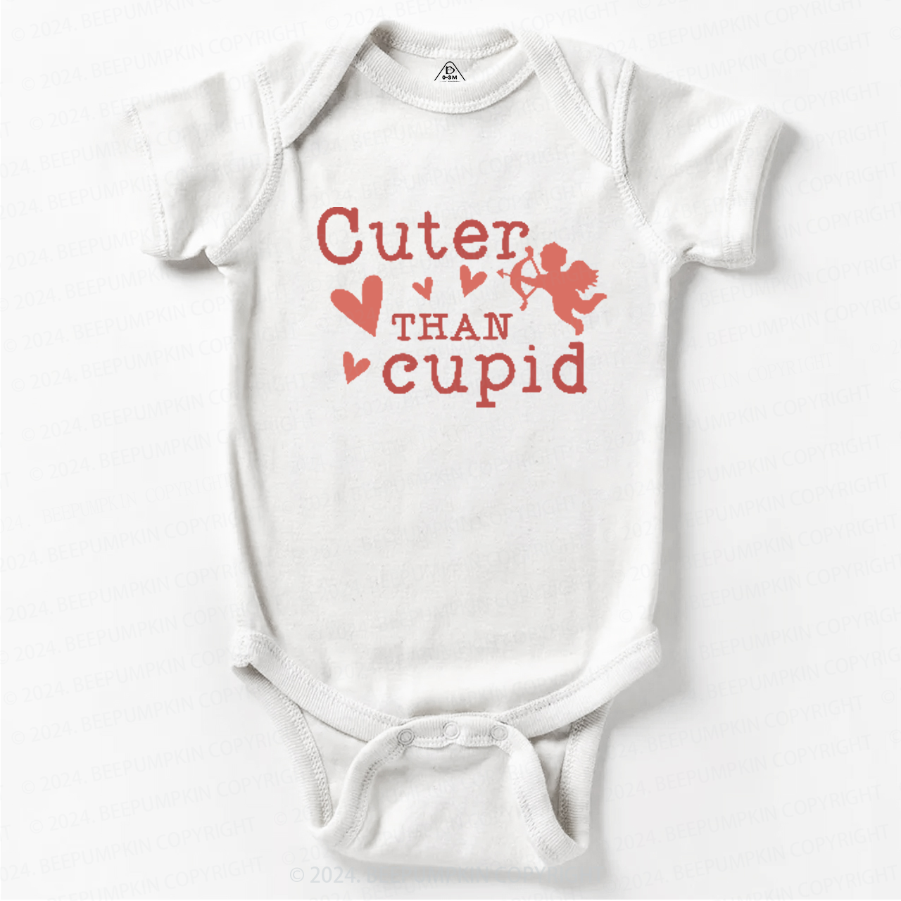 Cuter Than Cupid Baby Bodysuit For Valentine