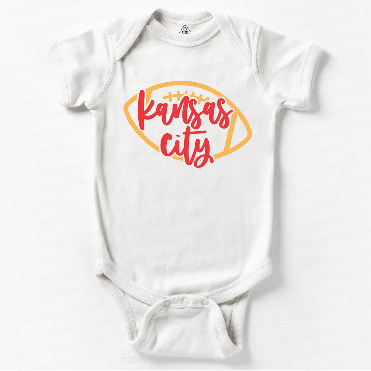 KC Chiefs Bodysuit Beepumpkin